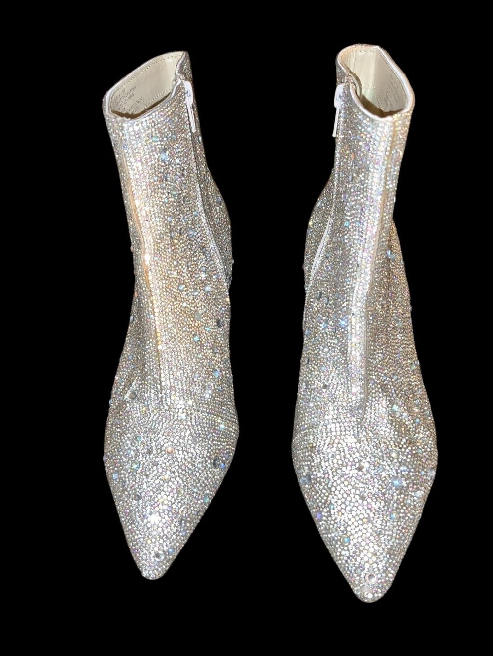 Betsey Johnson Corry Womens Rhinestone Boots Size: 7.5M